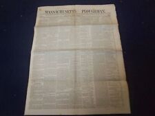 1846 OCTOBER 24 MASSACHUSETTS PLOUGHMAN NEWSPAPER - SANTA CLARA LETTER - NP 5134 picture