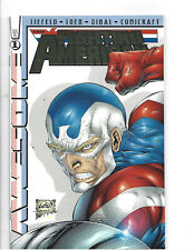 FIGHTING AMERICAN # 1 * GOLD FOIL LOGO * AWESOME COMICS * NEAR MINT picture