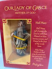 Our Lady of Grace Mother of God Hail Mary Figurine Milagros picture