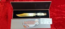 Generals Of The Confederacy General Robert E. Lee Fixed Blade Knife Goldplated picture