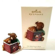 Hallmark Keepsake Christmas Ornament Oh What Fun to Read 1985 picture