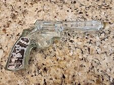 Hijos de Villa Blanco Silver Tequila Revolver Gun Shaped Bottle Empty  picture