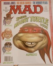 MAD Magazine #291 December 1989 TMNT Teenage Mutant Ninja Turtles Comic Book  picture