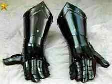 Medieval Knight Gauntlets Functional Armor Gloves Leather Steel Sca Larp picture