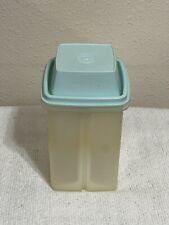 Tupperware Blue Lid Square Pickle Container Server Holder Store picture