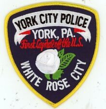 PENNSYLVANIA PA YORK CITY POLICE NICE SHOULDER PATCH SHERIFF picture
