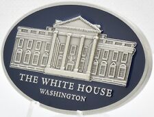 White House Donald Trump Blue Oval Challenge Coin picture