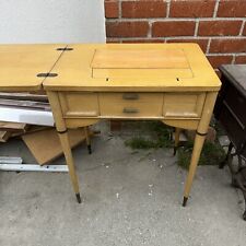 Vintage Sewing Machine Table Only Table OFFER picture