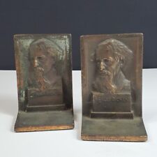 Charles Dickens  Bookends Solid Copper picture