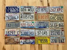 20 Roadkill Condition License Plates for Arts and Crafts picture