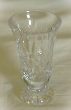 Waterford Crystal Lismore Footed Vase Ireland with Box picture