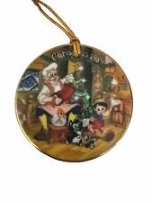 Disney 1989 Christmas Pinocchio Ornament picture
