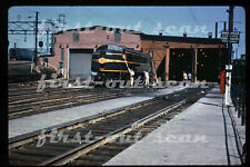 R DUPLICATE SLIDE - New Haven NH 361 Electric Being Washed Stamford CT 1956 picture