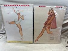 PAIR 1947&1948 Pretty Girl Calendar Complete (1947 Has Cover) picture