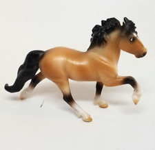 Breyer Reeves Horse Miniature Prancing Stance Tan With Black Mane 3-4 in picture