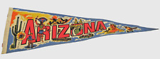 🌵  Arizona  State Souvenir  Pennant / Banner Flag Wall Hanger  picture