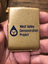 Vintage West Valley NY Nuclear Demonstration Project Advertising Wall Paper Clip picture