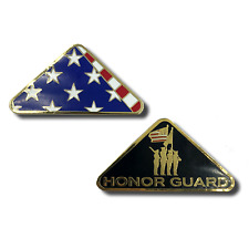 I-018 Honor Guard Folded Flag Challenge Coin Police CBP Military picture