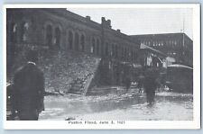 Pueblo Colorado CO Postcard Pueblo Flood Disaster Buildings 1921 Vintage Antique picture