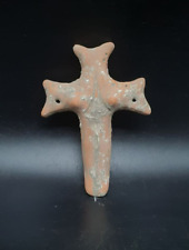 Ceramic Figurine Cross Ornament. Trypillia Culture 5400 and 2750 BC picture