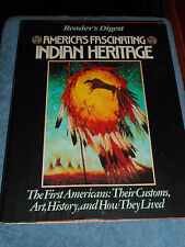 Reader's Digest America's Fascinating Indian Heritage 1990 HC/DJ Customs, Art picture