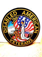 Disabled American Veterans Vinyl Window Decal Sticker United States Military picture