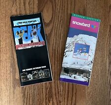 Vintage 1987/1988 Breckenridge/Snowbird Ski Resort Brochure picture