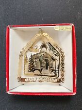 Nation's Treasures Dollywood Smoky Mountains Ornament 24k Gold Finish Brass picture