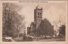 Sullivan County Courthouse Laporte Pennsylvania Postcard picture