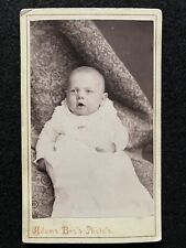 Ogden Utah UT Cute Child In Chair Hidden Mother Antique CDV Photo picture