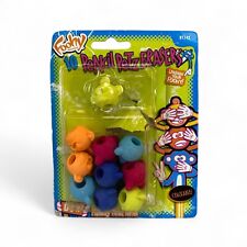 Rare 2005 Foohy Brand Monkey Head Series 10 Pencil Petz Stackable Erasers #81742 picture