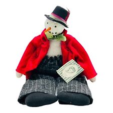 ESC Trading Cody Foster Snowman Duncan Collectible Folk Doll Figurine 18” picture