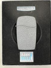 Vintage BLU Zippo Black Sable Butane Zippo Lighter (Model # 30013) NEW W/Box picture
