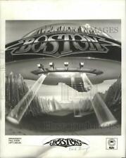 1979 Press Photo Drawing of spaceship with Boston on front - nop09424 picture