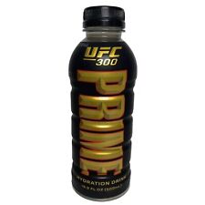 NEW PRIME HYDRATION DRINK UFC 300 1 FULL 16.9 FL OZ BOTTLE ON HAND COLLECTIBLE picture
