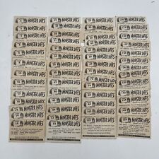 Monster Laffs Topps 1963 Midgee Lot Of 54 Trading Cards - Many High Number picture