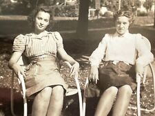 CD) Photo Pretty Lovely Beautiful Women Park Sunshine 1930-40's picture