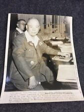 Original Official Photo of Lt. General Tomoyuki Yamashita 8x10” Info On Back picture