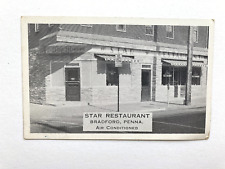 RPPC postcard Star Restaurant Tap Room Bradford Pa. Unposted photo picture