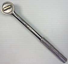 Vintage BERNZ-O-MATIC Chrome Reversible Ratchet Wrench 3/8