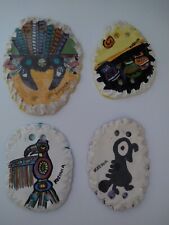  Native American Ceramic Ornaments Plaques By Koziana Vtg Tribal Affiliation  picture