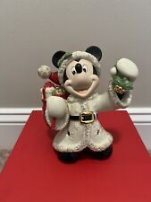Disney NEW Lenox “Merry Mickey” Lit Figurine picture