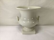 II86 Vintage Lenox Cream/White Urn Shape Vase For Decoration Set of Only One picture