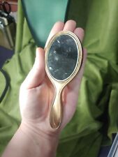Vintage Small Personal Sized Hand Mirror Souvenir of New York City *WEAR picture