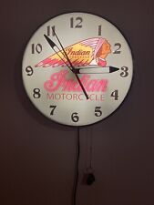 Pam Clock Indian Motorcycle picture