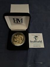 SeaWorld 50th Anniversary Collectible Coin Sea of Surprises 2014 Celebration picture
