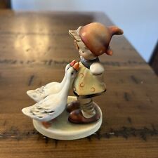 Old Large Hummel Goose Girl 47 3 Incised Bee Statue Figurine West Germany picture