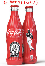 New Atlanta Braves HANK AARON Coca-Cola 1 Wrapped Bottle COKE 715th Home Run picture