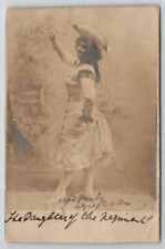 English Singer Vocalist Agnes Molteno Daughter Regiment Signed 1905 Postcard Q28 picture