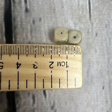 Antique Dice, Possibly Smallest Mini Dice Made  Very Rare 1cm picture